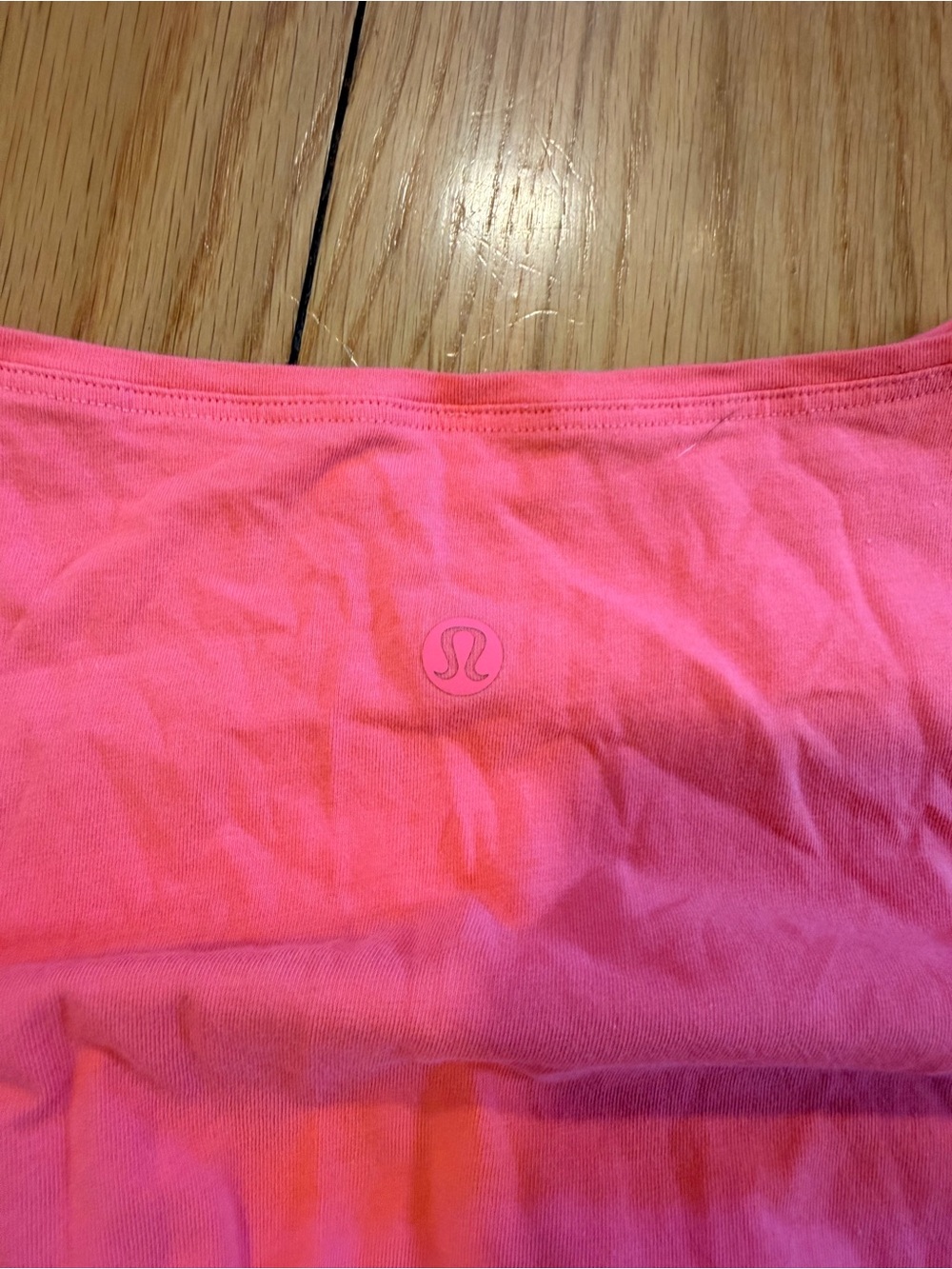 Women's Lululemon Relaxed Crewneck Boatneck Tee - Coral Pink - Picture 6 of 6